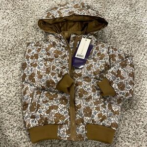 Rylee and Cru floral jacket 12-18m